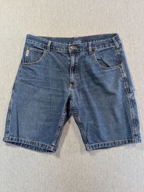 Work King Denim Carpenter Shorts Men's 38 Blue